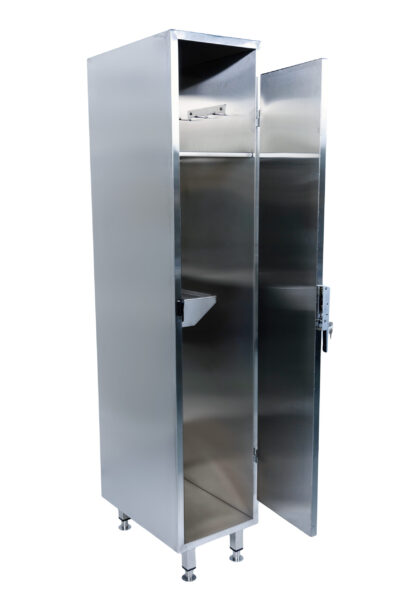Cleaning lockers